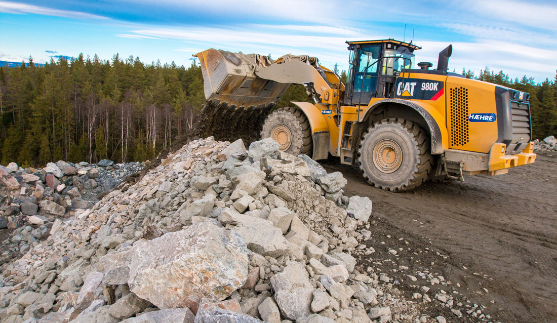 Cat 980 K tilhørende Hæhre