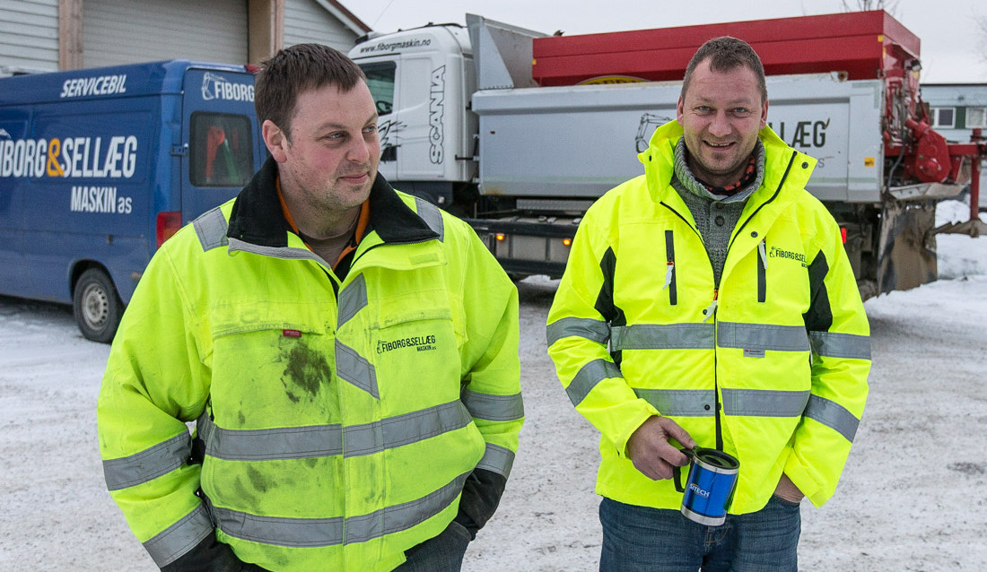 Rune Fiborg (t.v.) og Ronny Berg. (Foto: Jørn Søderholm)