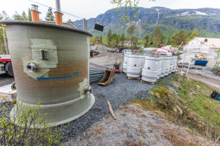 Prefabrikkerte pumpestasjoner fra Grundfos.