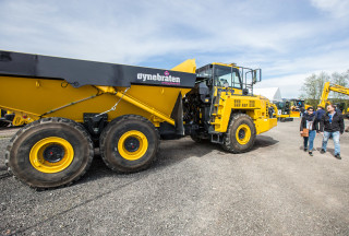 Komatsu dumper Øynebråten