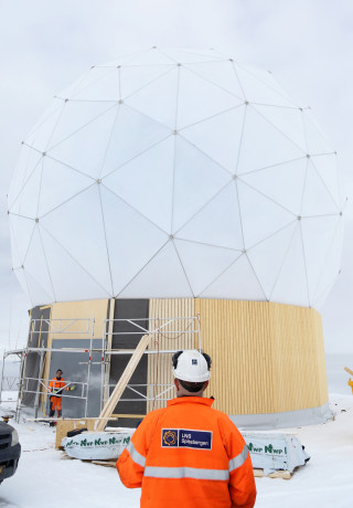 LNS Spitsbergen har vært engasjert av KSAT også tidligere. Her fra Svalbard i 2013 (Foto: Runar F. Daler).