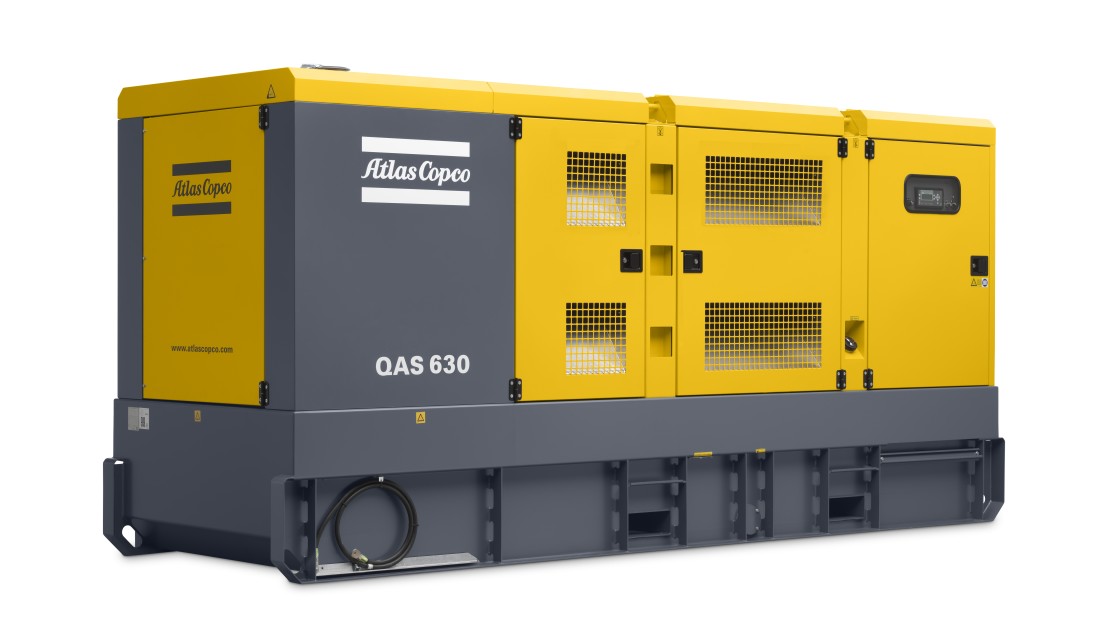 Atlas Copcos nye generator, QAS 630.