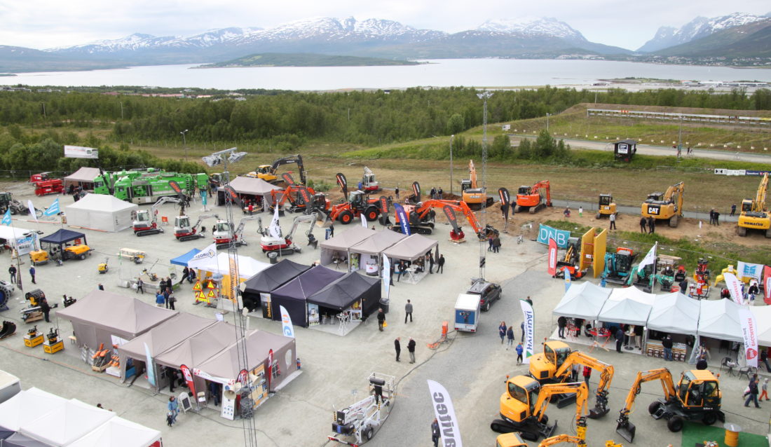 Nordnorsk Bygg- og Anleggsmesse (NNBA) arrangeres 10.-12. juni 2016. Dette bildet er hentet fra forrige NNBA-messe, i 2013. (Foto: MEF).