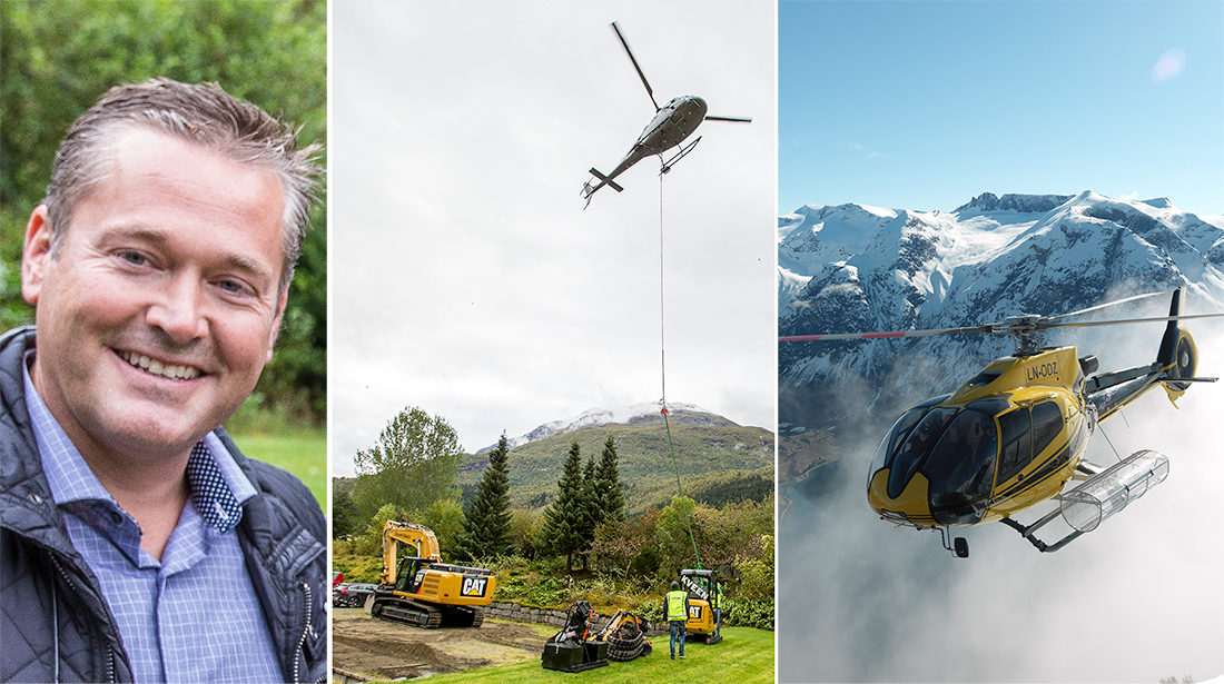 Jon Gudbrand Kveen Øvre-Flo og Fjord Helikopter AS.