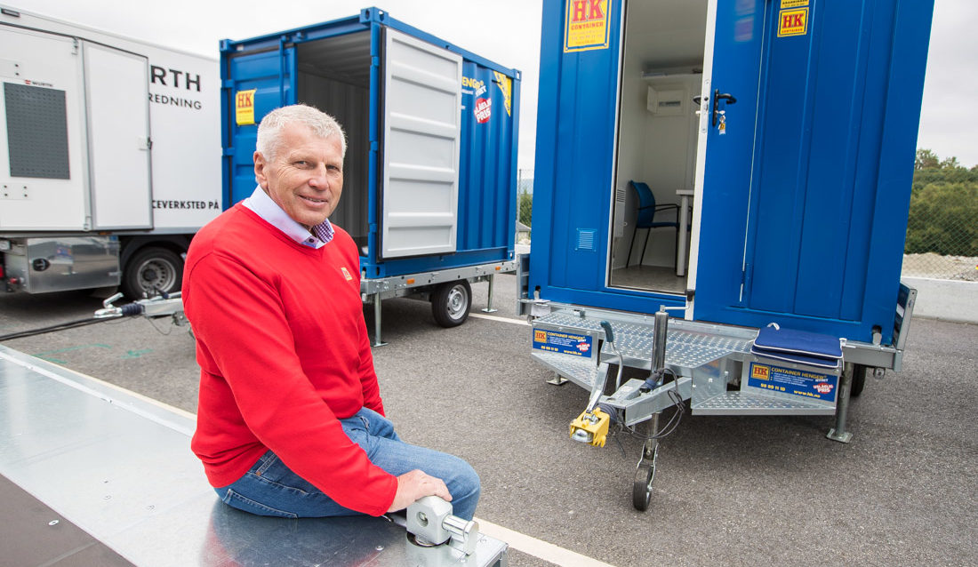 Helge Kristoffersen containertilhenger