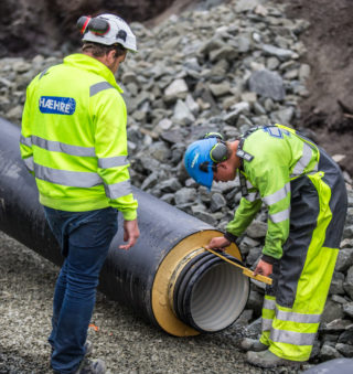 VA overvann rør hæhre E18 ørje