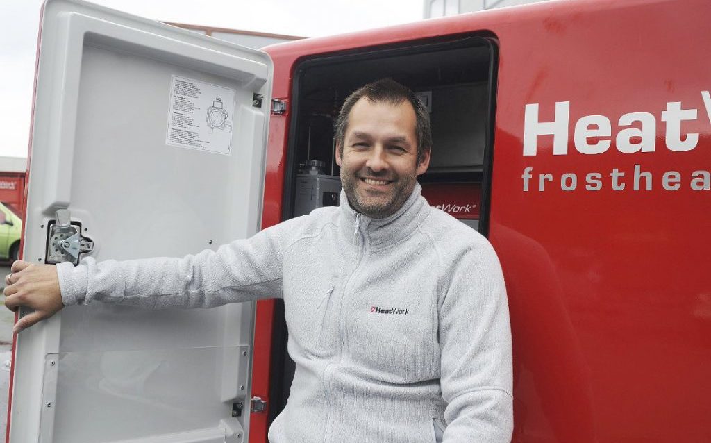 Bengt Abrahamsen skal være med å utvikle HeatWork videre. (Foto: Roger Danielsen, Fremover).