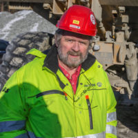 Kjell Arne Aurstad, her fra E6-utbyggingen i Gudbrandsdalen. (Foto: Jørn Søderholm).