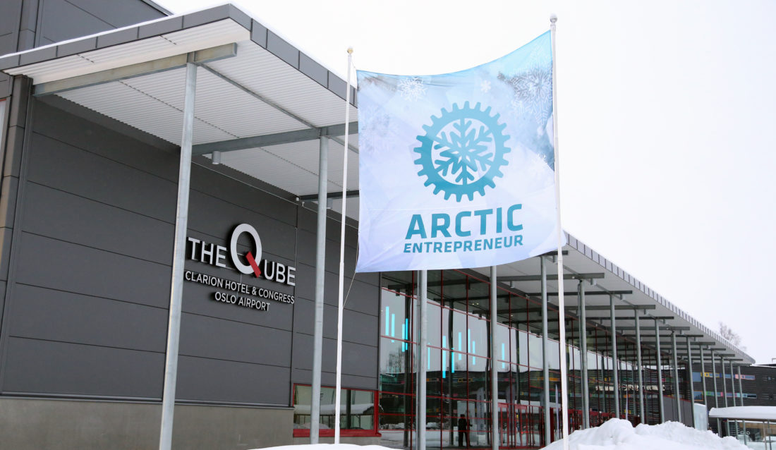 Arctic Entrepreneur 2017 arrangeres 17.-19. januar i The Qube, Clarion Hotel & Congress Oslo Airport. (Foto: Runar F. Daler).