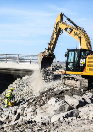 Bypakke Bodø er et veiprosjekt som blant annet innebærer ny riksvei 80 gjennom byen. (Foto: Runar F. Daler). 