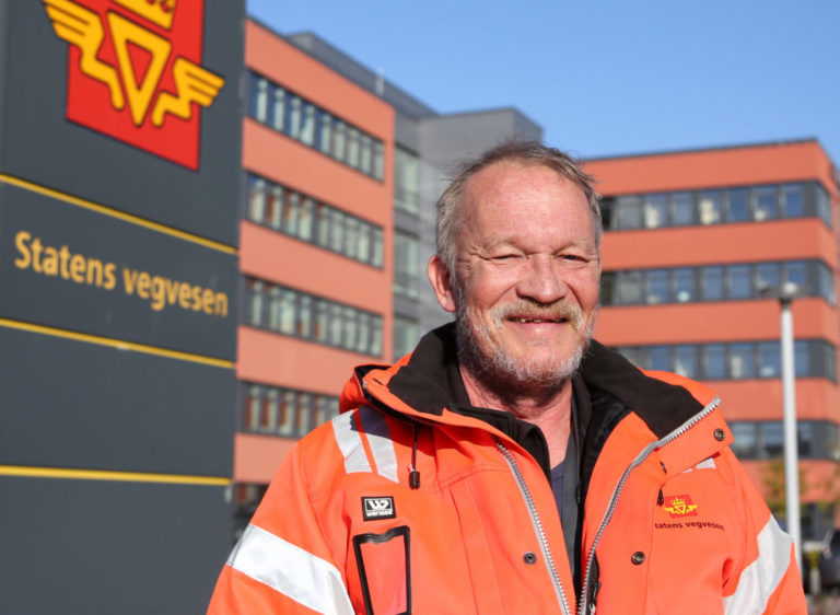 Roald Birkeli i Statens vegvesen forteller at Bodø er det eneste stedet i hele region Nord der det er barveistrategi, og han kjenner heller ikke til noe tilsvarende like langt nord i Sverige. (Foto: Runar F. Daler).