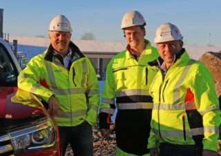 Jarle Hillestad, Joakim Aarøe og Carl Christian Fon. 