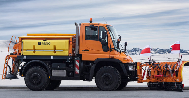 Rasco på Unimog