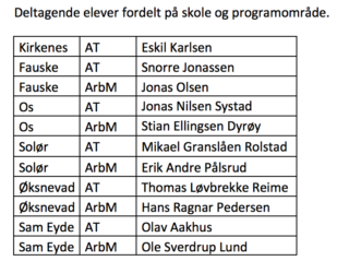 Årets beste VG2-elever på landslinjeskolene. 