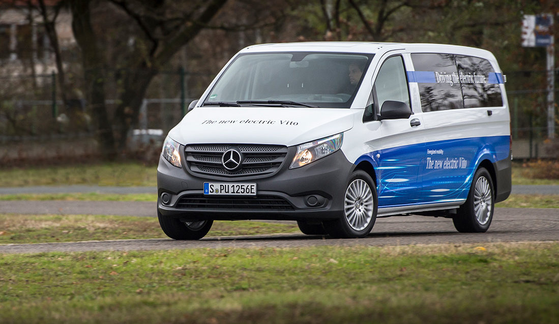 Mercedes-Benz elektrisk Vito.