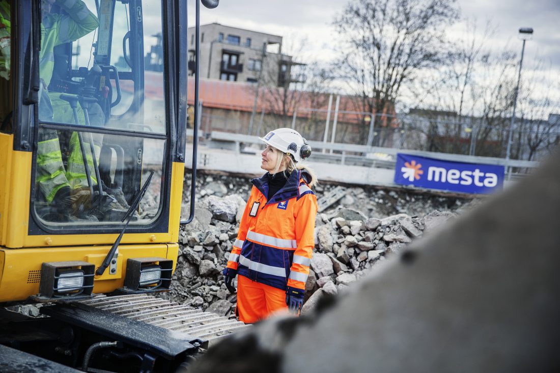 Marianne Bergmann Røren, konsernsjef i Mesta. (Foto: Mesta)