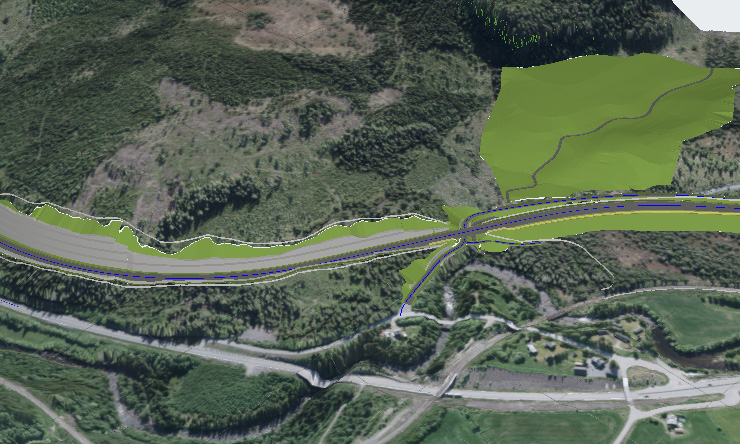 E6 Trøndelag1 Illustrasjon av E6 Berkåk - Vindåsliene