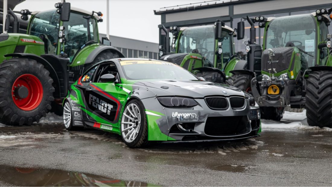 Fendt sponser drifting-talentet Marcus Østby. (Foto: Laaven)