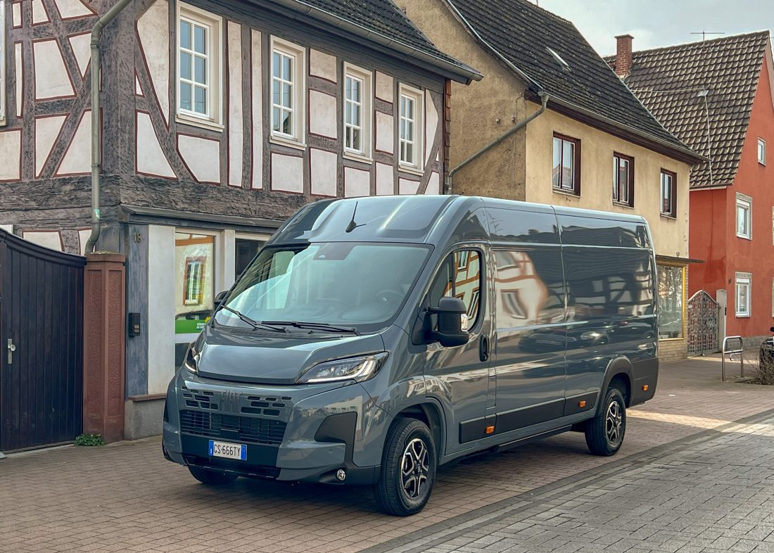 Den nye E-Ducato er den elektriske versjonen av den nye modellen som har blitt produsert kontinuerlig siden 1981. Ducato er også chassis til et stort antall bobiler som ruller rundt i Europa. (Foto: Njål Hagen)