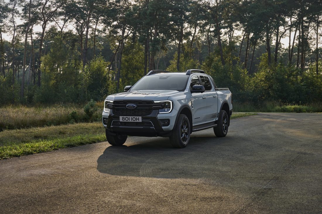 Ford Ranger som ladbar hybrid har høyere dreiemoment enn noen serieprodusert Ranger. (Foto: Ford)