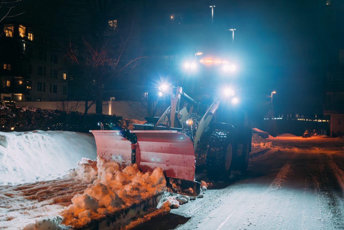 Den nye snøplogen VT CITY skal være spesielt utviklet med tanke på bruk i urbane miljøer og på gangveier. Denne vises også på Dyrsku’n til helgen. (Foto: Tokvam)