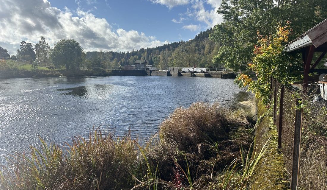 Dam Ørje skal bygges om og rehabiliteres av NCC. (Foto: NCC)