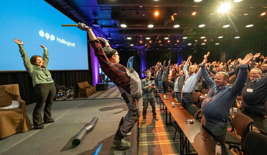 Hallingtreff tegner nok en gang til å bli et stort arrangement, en viktig møteplass for vannbransjen og en hyggelig start på året for fagfolk i VA-bransjen. (Foto: Hallingplast AS)