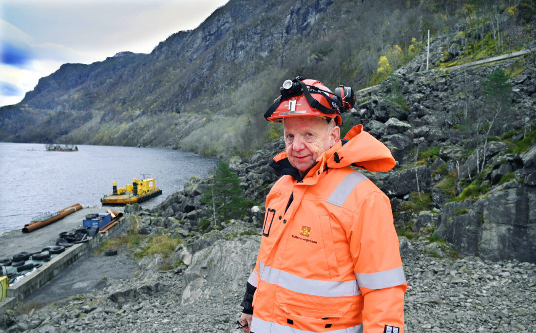 Prosjektleder Geir Strømstad i Statens vegvesen. (Foto: Statens vegvesen)