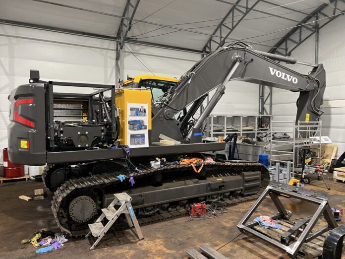 Dette blir verdens første hydrogen-drevne Volvo EC 300 EL