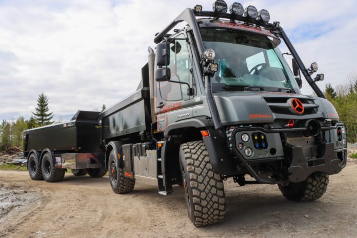 Unimog U-535 lang T1b (traktor) 80 km/t