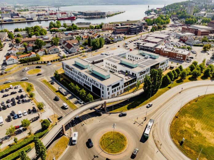 Agaia flytter til nye lokaler og nytt hovedkontor på Bangeløkka Næringspark i Drammen. (Foto: Agaia)|Administrerende direktør i Agaia