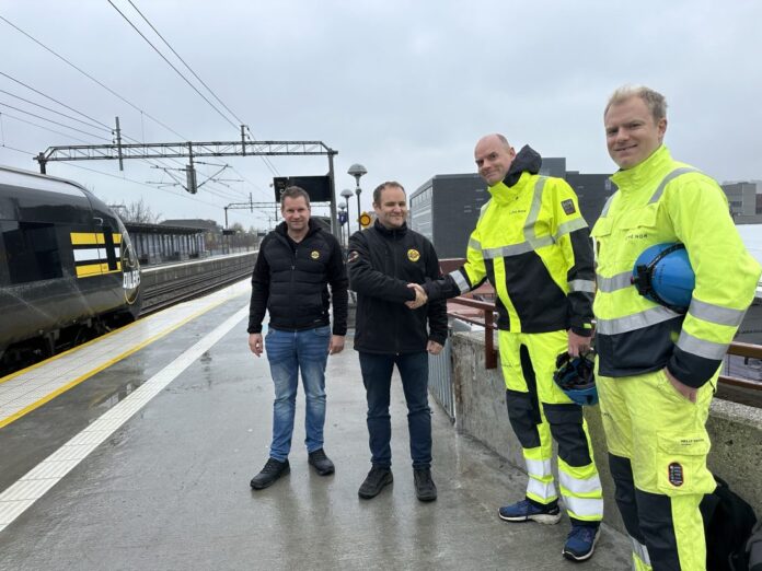 Fra venstre: Anleggsleder Livar Fuglestad i B&G