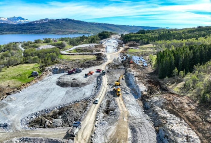 Etterlengtet utbygging: Den nye veien vil redusere kjøretid mellom Sortland og Harstad med 40 minutter