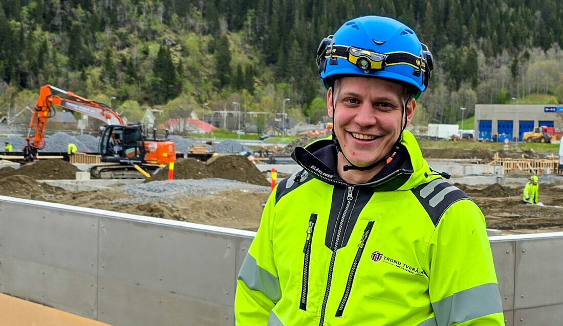 Mareno Fjeldavli hos maskinentreprenør Trond Tverå AS hadde svært godt utbytte av MEFs Lederprogram. (Foto: Ørjan Brennbakk)