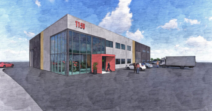 Nellemann Machinery i Lier flytter virksomheten til et topp moderne bygg ved Høvik Næringspark. (Illustrasjon: Nellemann Machinery)|Kjetil Nilsson