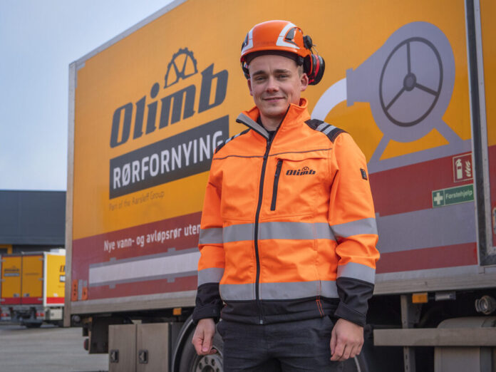 Jesper Aamot Langbraaten (32) har overtatt som operativ leder (COO) i Olimb Rørfornying AS. (Foto: Olimb Rørfornying)