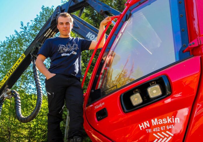 Haakon Nordby bestemte seg tidlig for å starte for seg selv. Allerede som 16-åring grunnla han HN Maskin