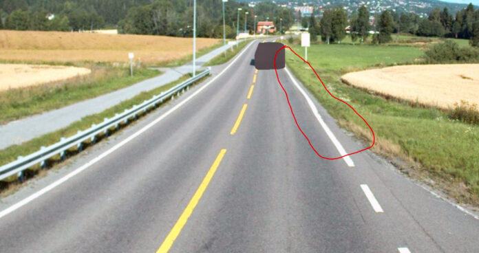 Fra Gaustadgata-krysset og nordover må Statens vegvesen forsterke vegen før den kan asfalteres på nytt. (Foto: Statens vegvesen)|