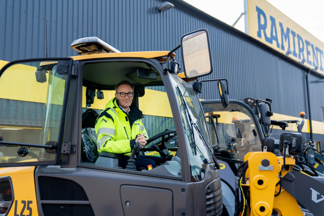 Fredrik Brandal adm.dir. i Ramirent. (Foto: Ramirent)