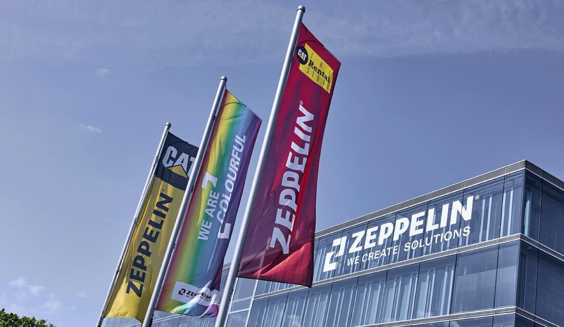 Nå skifter Pon Equipment navn til Zeppelin. (Foto: Zeppelin)