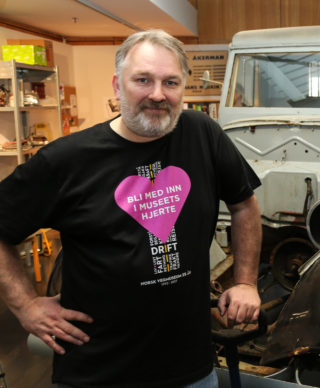 Museet driver med vanvittig mye som publikum ikke får se til vanlig, ifølge Frode Børfjord, fagsjef for bevaring, forskning og formidling ved museet. (Foto: Runar F. Daler).