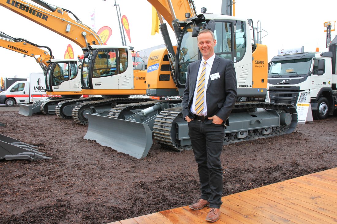 Håkan Nyhaugen, daglig leder Liebherr-Norge AS.