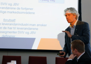 En engasjert Jon Sandnes, adm. dir. i BNL.