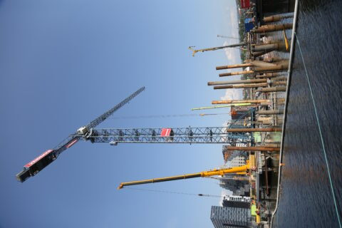 IDYLL: Det nye museets beliggenheten blir det i hvert fall ingenting å si på. (Foto: Runar F. Daler).