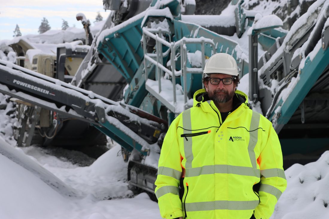 Selger Agder Gruppen Powerscreen