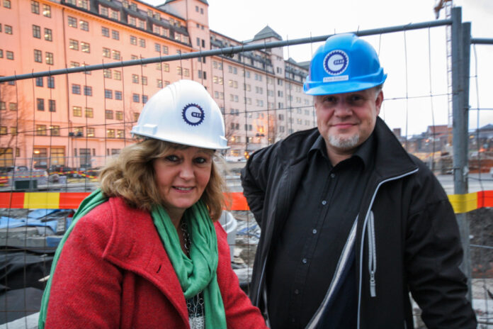 Marianne Nordli i MEF-skolen og Frode Andersen, Frode Andersen er MEFs representant i Bransjeråd for Fjellsprengning (BfF).