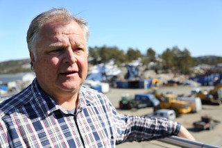 Tom Eikså, daglig leder i TT Anlegg AS. (Foto: Runar F. Daler).