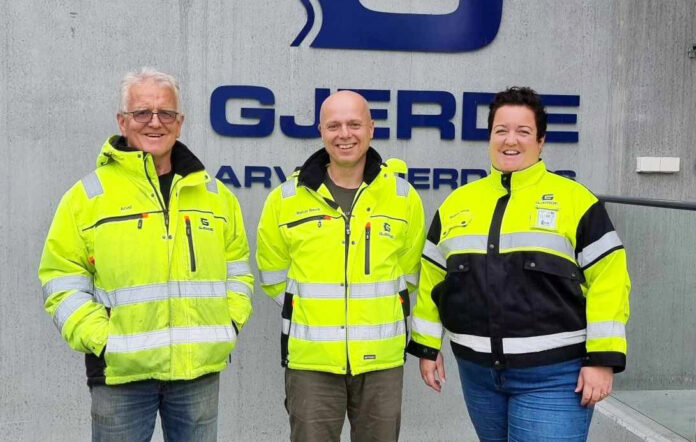 Fra venstre: Gründer Arvid Gjerde