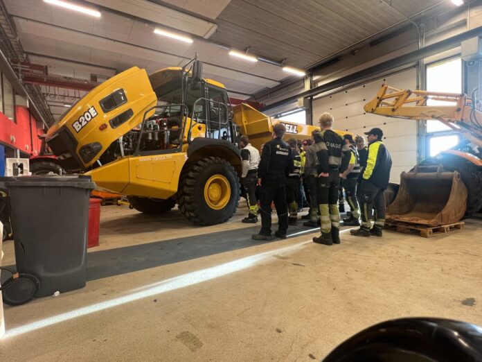 Rammestyrt dumper|