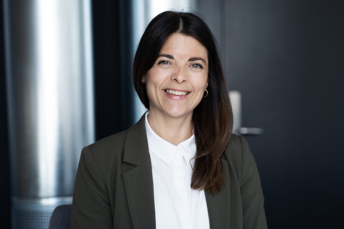 Marie Tranaas Skjærvik. leder for landtransport i Enova. (Foto: Enova)